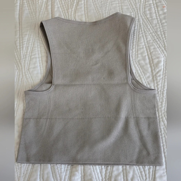 Womens Ribbed Tank - Picture 2 of 4